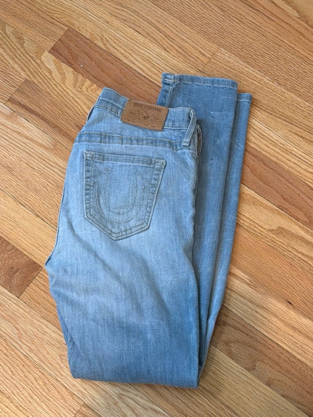 True Religion Women’s Light Blue Denim Jeans